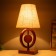 Highway lamp "Konier" 1x40W E27 red walnut 11.5x11.5x27cm