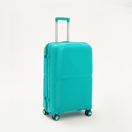 Big suitcase 28 ", a lightning department, code castle, 4 wheels, turquoise color-1