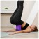 Sangh yoga block, 23 × 15 × 8, purple color