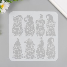 Plastic stencil 