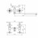 Fashun A2225 bath mixer, two -wound, pour 370 mm, with a shower set, chrome