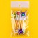 Skewers "Colored Spiders", in a set of 6 pieces, mix