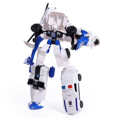 Police boat robot, transforms-6