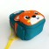 Children's backpack 24.5*11*32, lightning department, 3 n/k, bear, green/orange