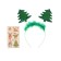 New Year's rim "Christmas tree" + gift, for the New Year