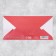 Money envelope "Happy Birthday", candles, embossing, 16.5 × 8 cm