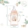 Little Princess Feeding bottle, New Year's, classic throat, 150 ml., 0 months, cylinder, with handles, gift packaging