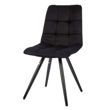 Dining stool Polini Home Berlin SM, black-black color