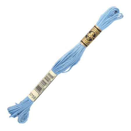 The threads of the DMC 117 (3755), 12 pcs. packaged
