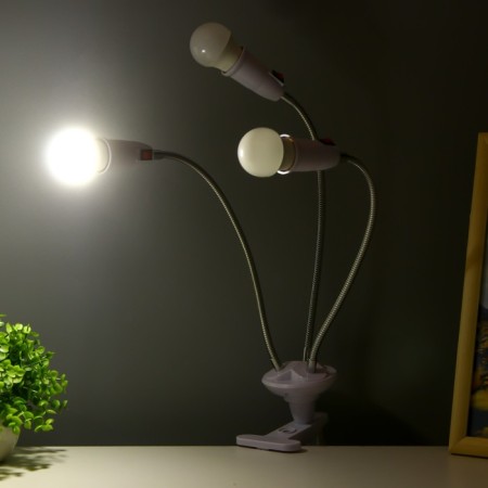 Cindle trio table lamp 3x15W E27 white 8x12x45cm-4