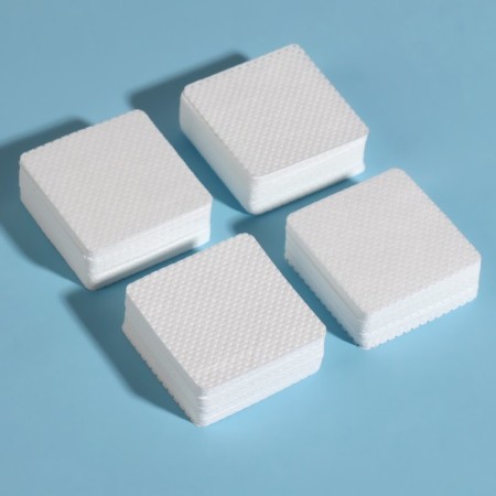 Napkins for manicure, bottomless, with perforation, in a plastic case, 175 pcs, 5 × 5 cm-5