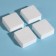 Napkins for manicure, bottomless, with perforation, in a plastic case, 175 pcs, 5 × 5 cm