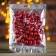 Figure for crafts and decor "Shar", set 55 pcs., Size 1 pcs: 0.5 - 1 cm, red color