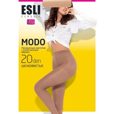 Women's tights Modo, size 2, Visone color