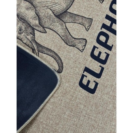 Batista mat, 45x75 cm, drawing elephant-1