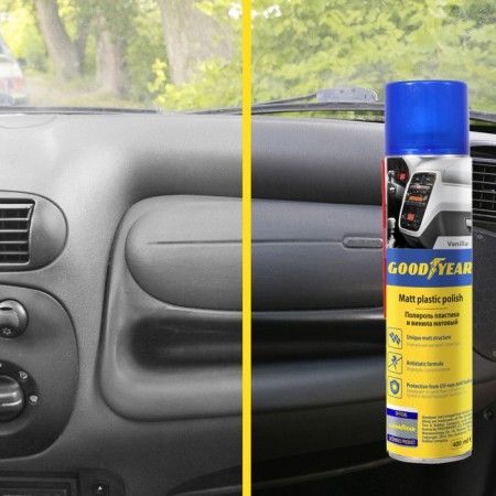Polish plastic matte vanilla. Aerosol 400 ml Gy000714-2