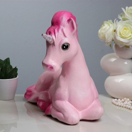 Pigger "Unicorn" Pink, 23x41x34cm-4