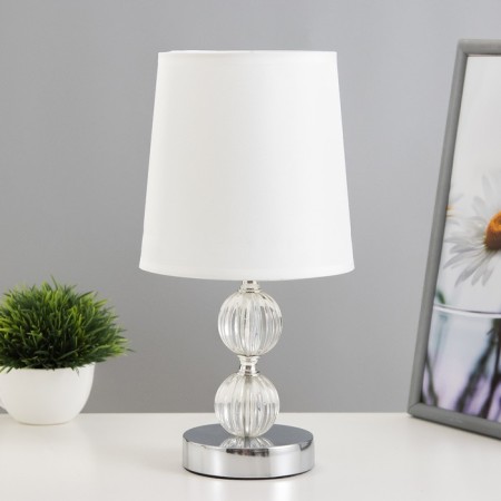 Board lamp "Maria" E14 40W chrome 22.5x22.5x28 cm Risalux