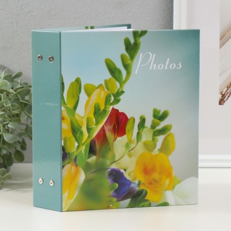 Photo album for 200 photos 10x15 cm "Flower collection-4"