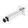 Square OKV001CR tundra, d = 25x25 mm, h = 150 mm, chromium color