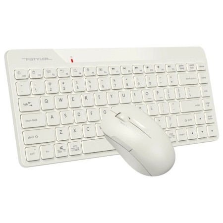 Keyboard + Mouse A4Tech FSTYLER FG2200 Air2 Claw: Beige Mouse: Beige USB Wireless SLI 107990-2