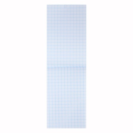 Notepad A7, 48 sheets, in a cage, in gluing, "droop", cover covered paper, lamination, three -colored block, block 60 g/m2, 5v mix-3