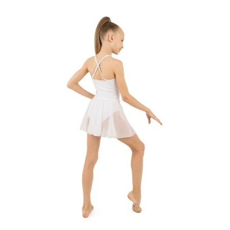 Skirt Solnz for gymnastics and dancing Grace Dance, p. 28-30, white color-3