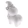 Christmas tree decoration for coloring "Unicorn in a cap" with a suspension, brush