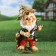 Garden Figure "Gnome Hooligan" 39x23x17cm