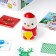 Board game of reaction and attention "Mad Snowman", 50 cards
