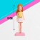 Game set "Fashion Journey" Helicopter, Doll, Accessories