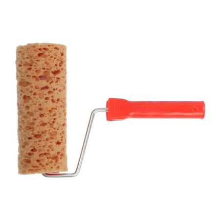 Lom roller, "cheese", foam rubber, 180 mm, handle d = 6 mm, d = 80 mm-1