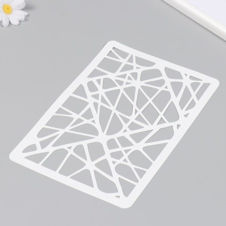 Plastic stencil "lines" 16x24 cm-1