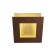 Wall lamp Mantra Dalia, Led, 1260lm, 3000k, 180x63x180 mm, brown color