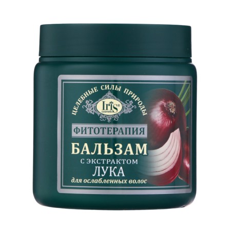 Hair balm IRIS COSMETIC "PhITERAPYAPA", with onions extract, 500 ml