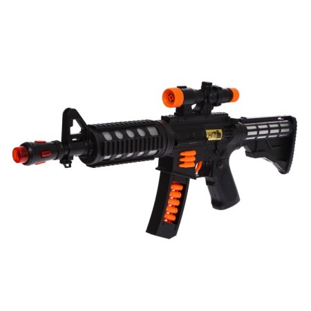 M4 automatic, light, sound, works from batteries-3