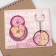 Magnet on the refrigerator and keychain "Mur-Mur", set 2 items