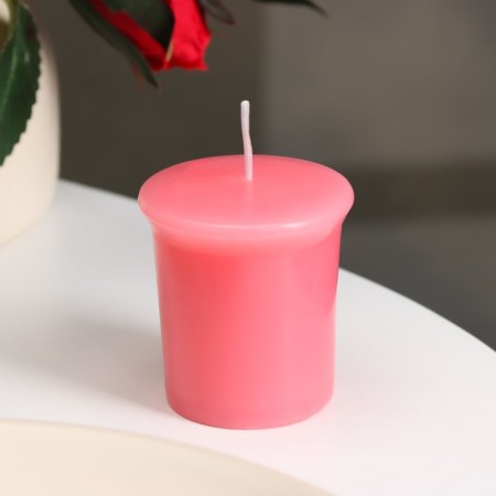 Aromatic candle "Peony", peony, 5x4.5 cm-2