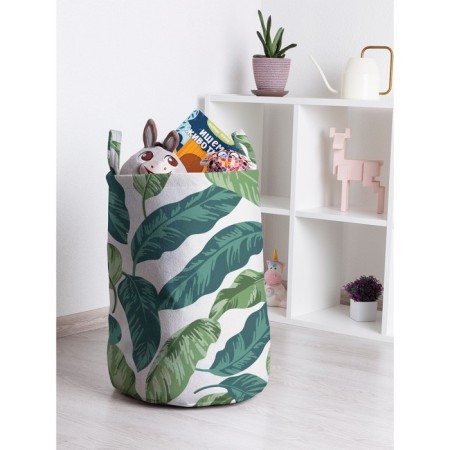 Basket for toys "Deciduous curtain, size 35x50 cm