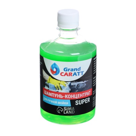 Supercontuscentate shampoo Poly Grand Caratt "Super" apple, manual, 500 ml, contact-3