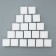 A set of blanks of foam "Cube", 3 cm, 20 pcs