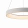 Suspended chandelier Mantra Niseko, Led, 2100lm, 3000-6000k, 500 mm, white color