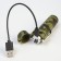 Electronic double -skinned lighter, moisture protection, with a flashlight