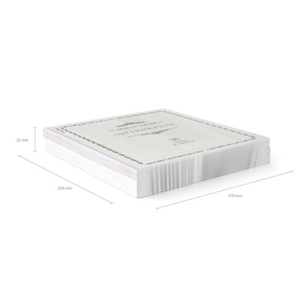 Subject notebook, 36 sheets, ruler, literature, Erichkrause, "Akademkniga", coated cardboard, Blok Offset 100%, information block-5