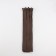 Lightning "Spiral", No. 7, detachable, waterproof, automatic castle, 40 cm, brown color