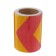 Reflective tape, self-adhesive, red-yellow, 15 cm x 10 m
