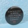 Pocket mirror “love”, d = 7 cm, black color
