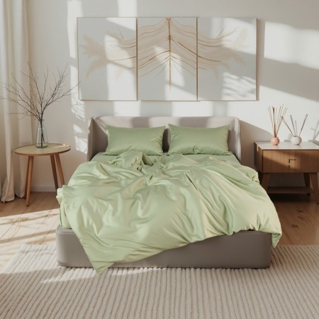 Bedding Ethel Euro Modal 200*220cm, 230*245cm, 50*70cm-2pcs, green color