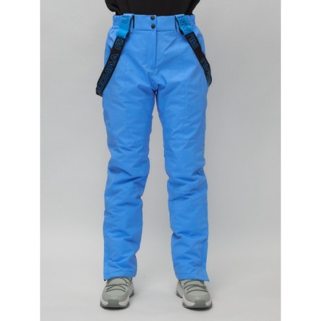 Ski suit female, size 42, blue color-17