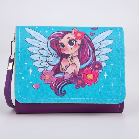 Children's bag "Unicorn", 15*12 cm, depth on the valve-3